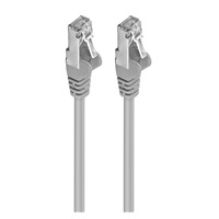 Premiumcord Patch kabel CAT 6a S-FTP,RJ45-RJ45,LSOH, AWG 26/7 3m šedá