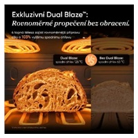 Cosori Dual Blaze Twin Fry Compact horkovzdušná fritéza 8,6 L, keramika, černá