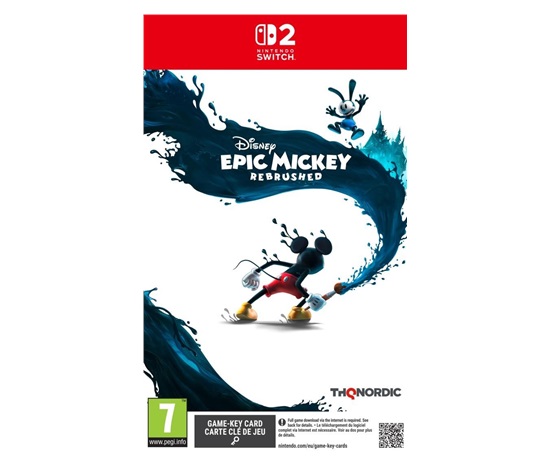 NSW2 hra Disney Epic Mickey: Rebrushed (Game-key card)