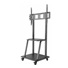 BAZAR - Manhattan univerzální TV vozík, Universal Heavy Duty TV Cart, 37" až 100" TV, černá - Poškozený obal (Komplet)