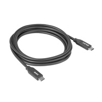 Club3D Kabel USB-C, 240W, 2m, černá, Data Blocker pro bezpečné nabíjení