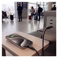 Club3D Kabel USB-C, 240W, 2m, černá, Data Blocker pro bezpečné nabíjení