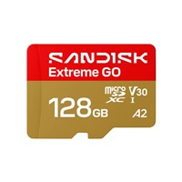 SanDisk micro SDXC karta 128GB Extreme GO (240 MB/s , UHS-I U3 V30)