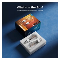 Govee Smart žárovka ST64 RGBWW 5W-40W 500lm E27 Long Life, Matter (2ks)