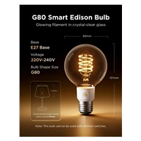 Govee Smart žárovka G80 RGBWW 5W-40W 500lm E27 Long Life, Matter