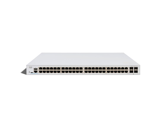 Cisco Catalyst switch C1300X-48T-4X (48xGbE,4xSFP28, 10Gb/s uplink - 25Gb/s stack only)