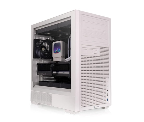 THERMALTAKE Case Retro 360 TG Mid Tower, ATX, Průhledná bočnice, 1x 120mm Fan, béžová