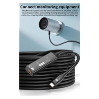 PremiumCord USB-C 3.2 Gen 2 repeater a prodlužovací kabel Male-Female, 10Gbps Aluminium 7m