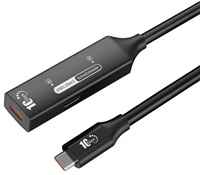 PremiumCord USB-C 3.2 Gen 2 repeater a prodlužovací kabel Male-Female, 10Gbps Aluminium 10m
