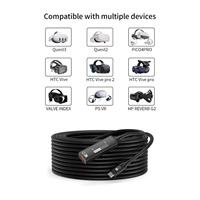 PremiumCord USB 3.2 Gen 2 repeater a prodlužovací kabel C-Male-A-Female, 10Gbps Aluminium 5m