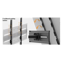 Polohovací TV držák Fiber Mounts FM81