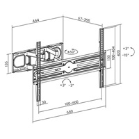 Polohovací TV držák Fiber Mounts FM81