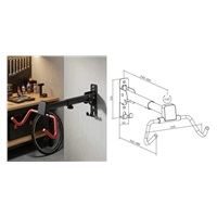 Nástěnný držák na jízdní kolo Fiber Mounts DNK10