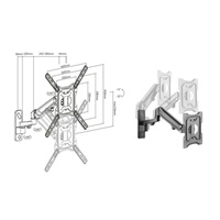 Držák TV monitoru Fiber Mounts Kalibr