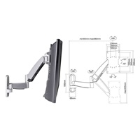Polohovací držák Tv Fiber Mounts Fine2