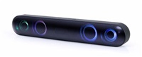 GEMBIRD Soundbar SPKBT-BAR400L, Bluetooth, 2x5W, LED podsvícení, černá