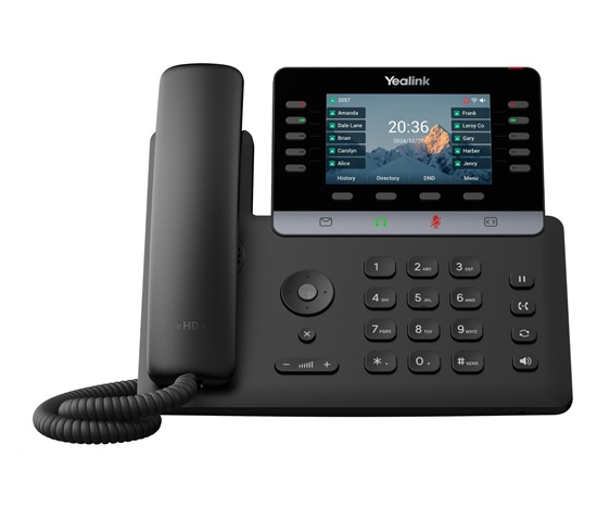 Yealink SIP-T74W SIP telefon, 4,3" barevný, 2 x USB, 480 x 272, WiFi, Bluetooth, 2 x RJ45 10/100/1000 Mbps