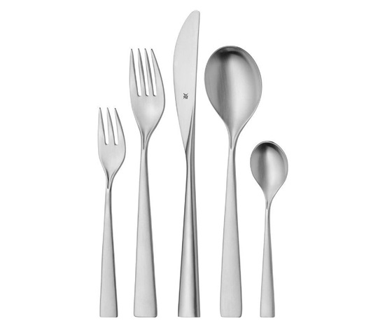 WMF Palermo příborová sada 30 ks, Cromargan® 18/10, lesklá nerez, monoblokové nože, do myčky