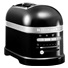 KitchenAid Artisan 5KMT2204EOB toustovač lesklá černá, 2 topinky, auto senzor, 7 stupňů, bagel, rozmrazování