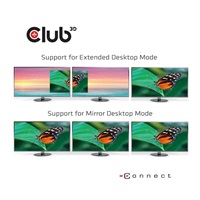 BAZAR - Club3D Dokovací stanice USB-C 14v1, 1xDP, 1xHDMI, 1xVGA, 2xUSB-C, 5xUSB, čtečka SD karet, černá - Poškozený obal