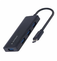 GEMBIRD hub, 4-port USB 3.1 (Gen 1), Type-C