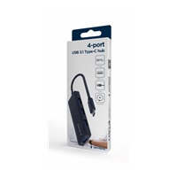 GEMBIRD hub, 4-port USB 3.1 (Gen 1), Type-C
