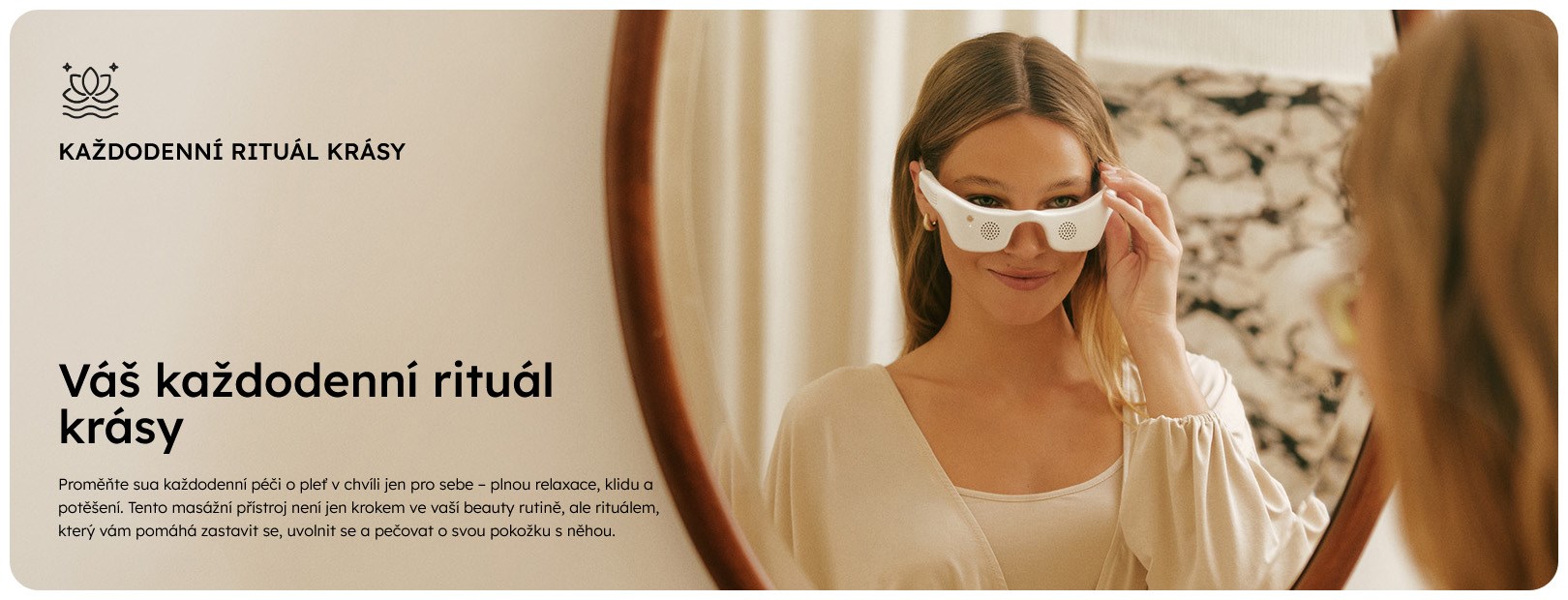 Garett Beauty Zen Eye – ergonomický tvar