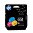 BAZAR - HP 651 Tri-color Original Ink Advantage Cartridge, C2P11AE (300 pages) - Poškozený obal (Komplet)