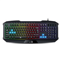 GENIUS GX GAMING Scorpion K215/ Herní drátová klávesnice/ podsvícená/ USB/ Copilot/ černá/ CZ+SK layout