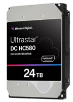 BAZAR - Western Digital Ultrastar® HDD 24TB (WUH722424ALE6L4) DC HC580 3.5in 26.1MM 512MB 7200RPM SATA 512E SE