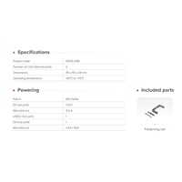 MikroTik GPOE-USB Napájecí adaptér PoE na USB-C