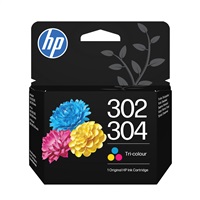 HP 302/304 Tri-color Original Ink Cartridge (100 pages)