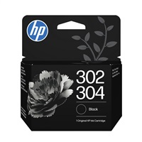 HP 302/304 Black Original Ink Cartridge (120 pages)