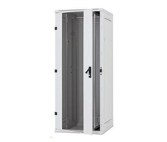 TRITON 19" stojanový 45U/600x600, typ RT, plechové dveře, RAL7035