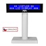 Virtuos LCD zákaznický displej Virtuos FL-2026MB 2x20, USB, bílý
