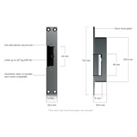 UBNT UACC-Lock-Strike-Secure-8mm, Elektrický bezpečnostní zámek