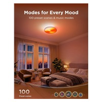 Govee Ultra RGBICWW Smart duální kulaté stropní světlo 5000lm 53cm Matter