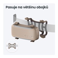 Tractive DOG 6 XL – Chytrý GPS lokátor pro psy se sledováním životních funkcí a zdravotními upozorněními, hnědý