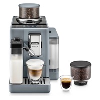 DeLonghi Rivelia EXAM440.55.G, automatický kávovar šedý, LatteCrema, Bean Switch, Bean Adapt, 16 nápojů