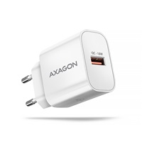 BAZAR - AXAGON ACU-QC18W, nabíječka do sítě 18W, 1x port USB-A, QC3.0/AFC/Apple, bílá - Poškozený obal (Náhradní krabice