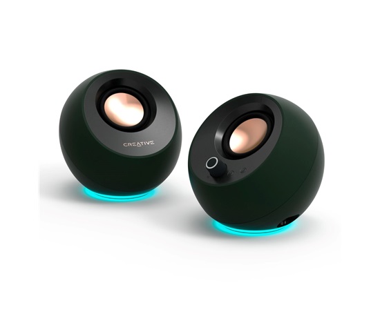 BAZAR - Creative repro Pebble Pro - mobilní reproduktor - černý - Poškozený obal (Komplet)