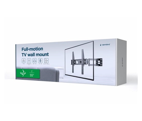 GEMBIRD Držák TV WM-55ST-03, 32"-55" (35kg), nastavitelný