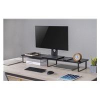 GEMBIRD Podstavec pod 2 monitory MS-TABLE2-01, černý