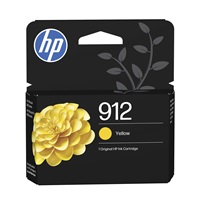 HP 912 Yellow Original Ink Cartridge (315 pages)