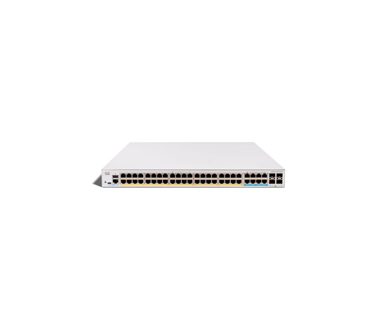 Cisco Catalyst switch C1300X-48NGU-4X (40xGbE,8x5GbE,4xSFP28,10Gb/s uplink - 25Gb/s stack only,40xPoE+,8xPoE++,740W)