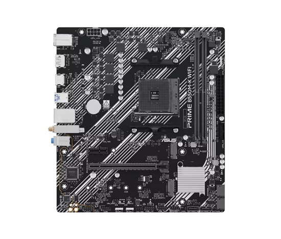 ASUS MB Sc AM4 PRIME B550M-K WIFI, AMD B550, 2xDDR4, 2xDDR4, 1xHDMI, 1xDP, mATX