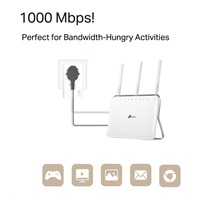 TP-Link TL-PA7017PKIT průchozí powerline set v5.0 (P/N:0162500652) (AV1000,1xGbE, HomePlug AV2)