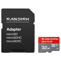 Sandisk Ultra PLUS micro SDXC karta 32GB UHS-I,V10, U1, C10, (130MB/s)