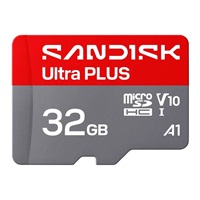 Sandisk Ultra PLUS micro SDXC karta 32GB UHS-I,V10, U1, C10, (130MB/s)