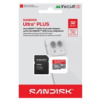 Sandisk Ultra PLUS micro SDXC karta 32GB UHS-I,V10, U1, C10, (130MB/s)